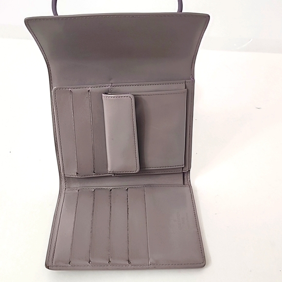 LOUIS VUITTON Epi Portefeuille Elastic Trifold Wallet Lilac - Picture 7 of 13